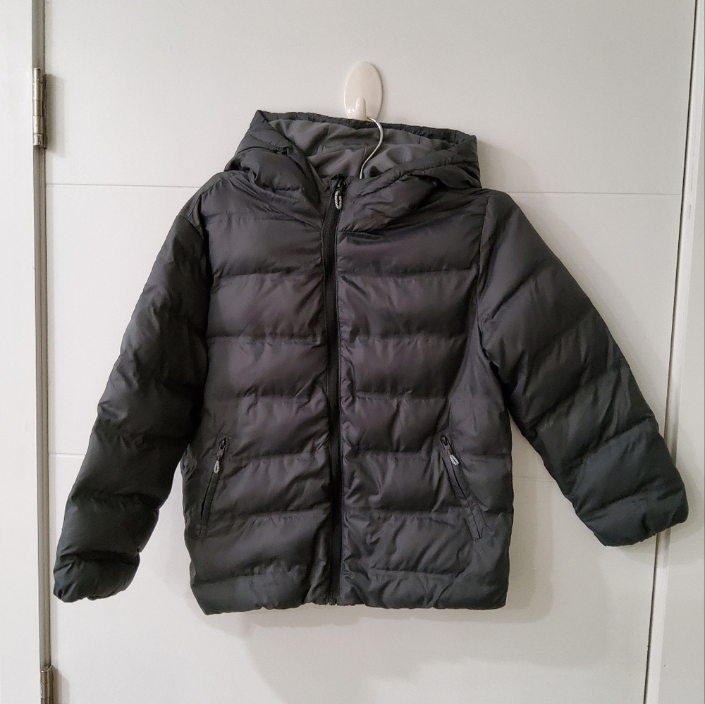Zara Kids Black Puffer Jacket Size 8